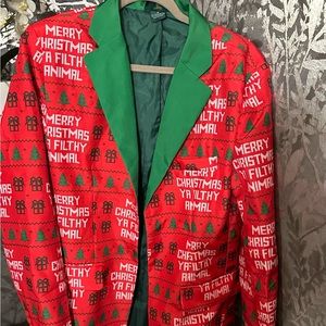 Holiday jacket size small